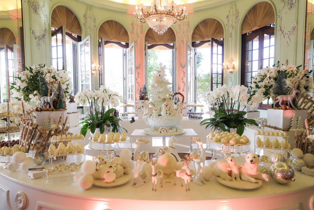 Decoração da festa de Natal de Andrea Guimarães