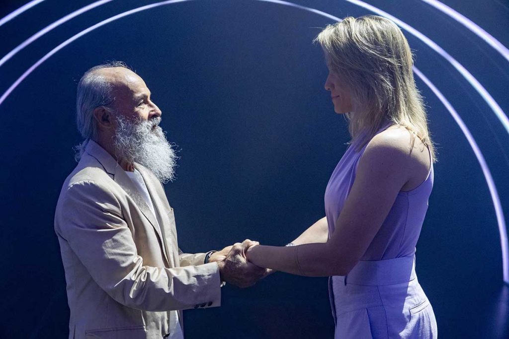 Fernanda Gentil e Osmar Prado