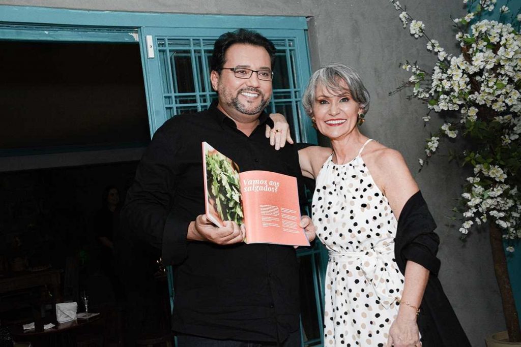 geraldo luís no lançamento do livro de faa morena