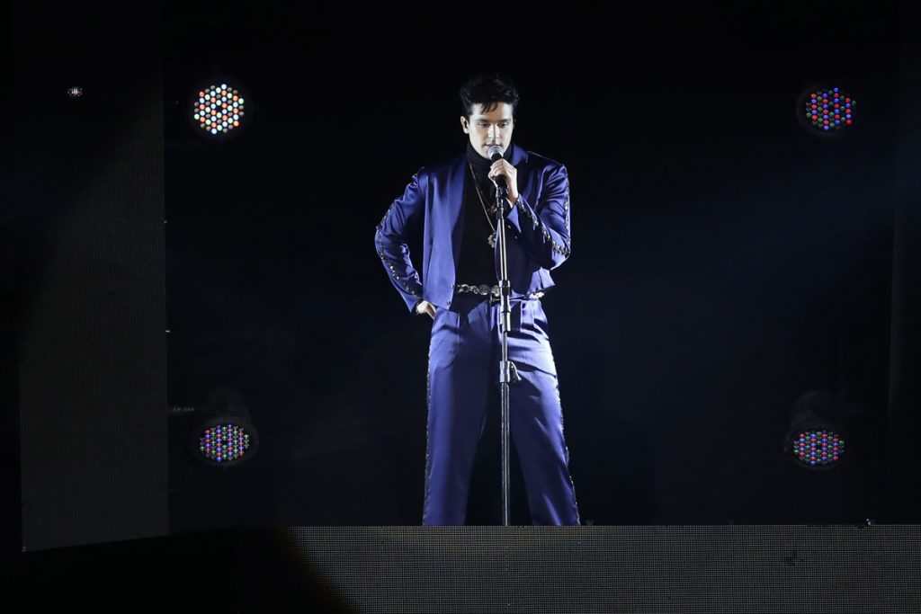 Luan Santana se apresenta, no Rio de Janeiro, com a turnê The Comeback