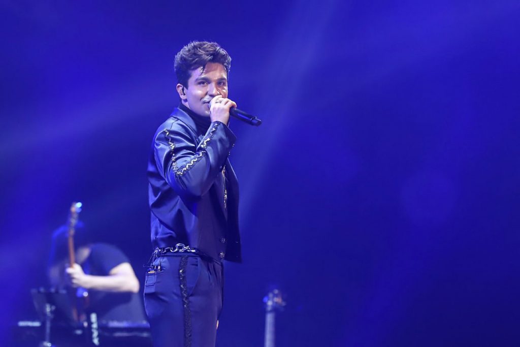 Luan Santana se apresenta, no Rio de Janeiro, com a turnê The Comeback