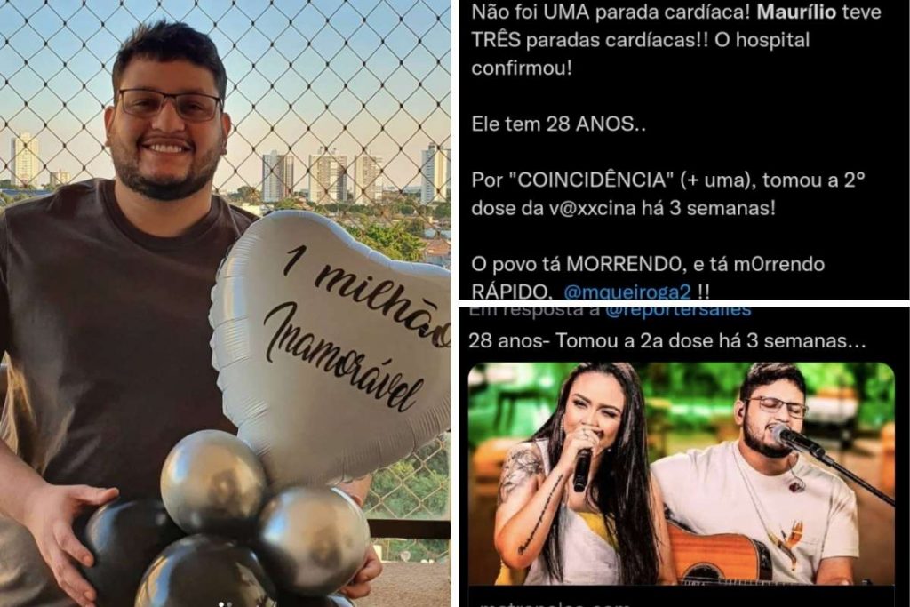 Negacionistas vinculam morte de Maurílio à vacinação