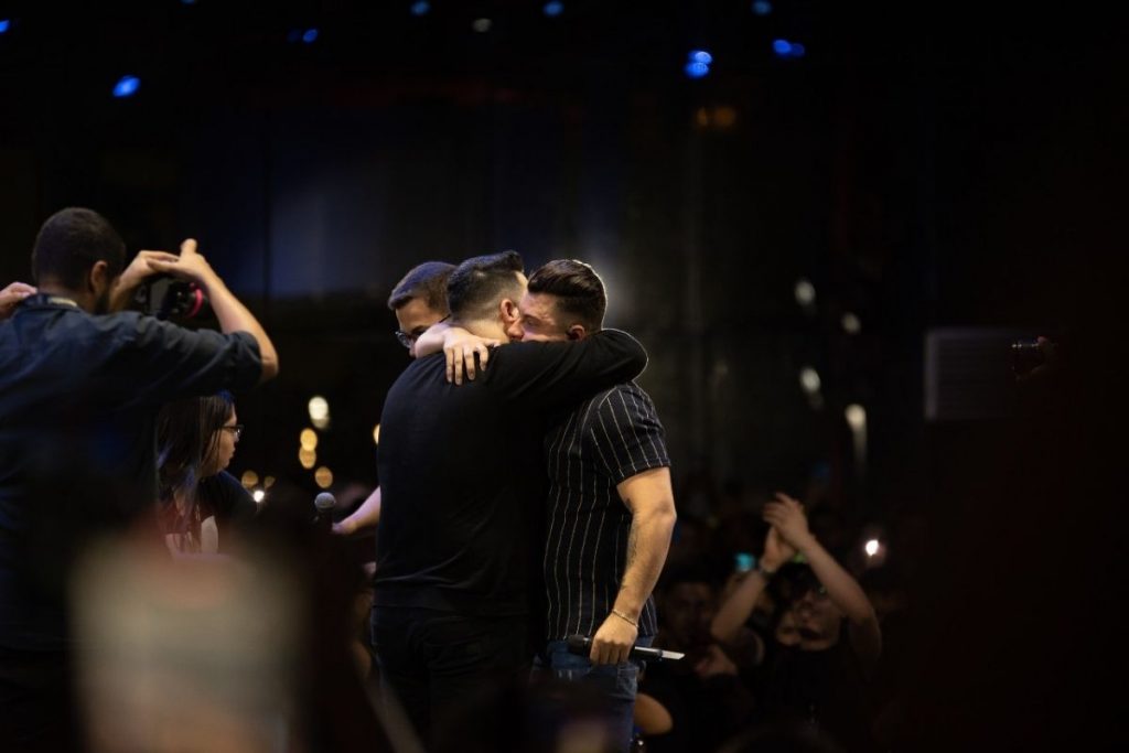 Murilo Huff com Gustavo & Dom Vittor