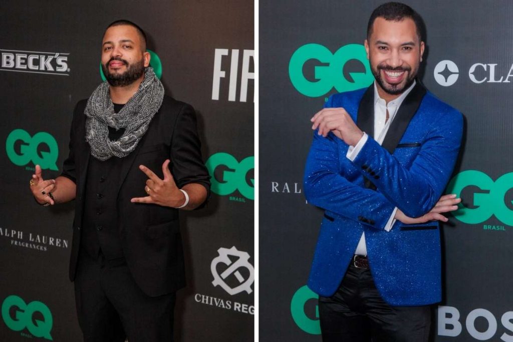Projota e Gil do Vigor no GQ Men of the year.