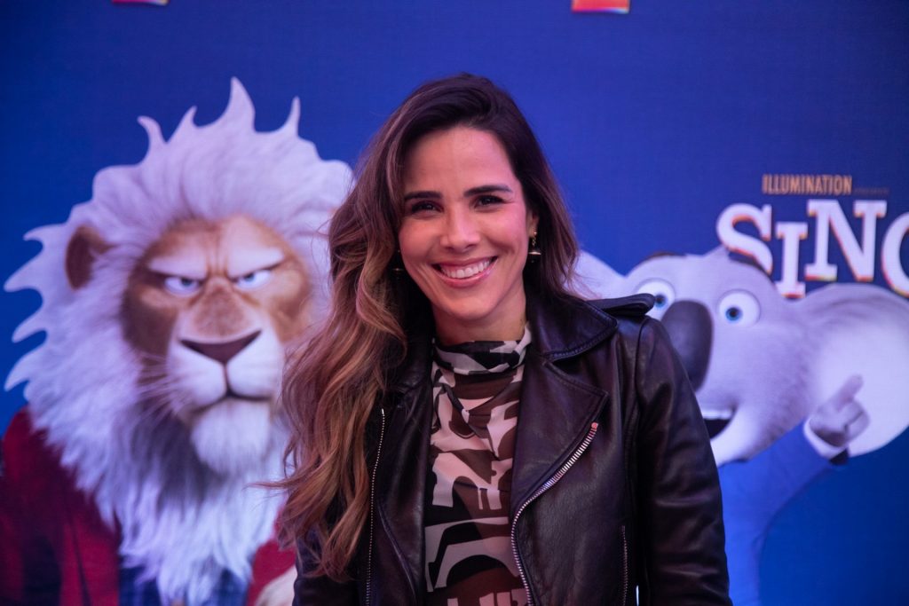 Wanessa Camargo em foto para pré-estreia de 'Sing 2'.