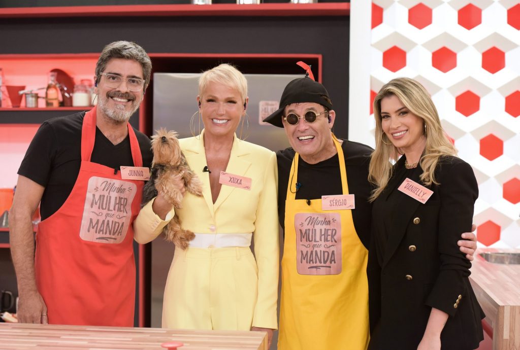 Xuxa, Junno Andrade, Sergio Mallandro, Dany