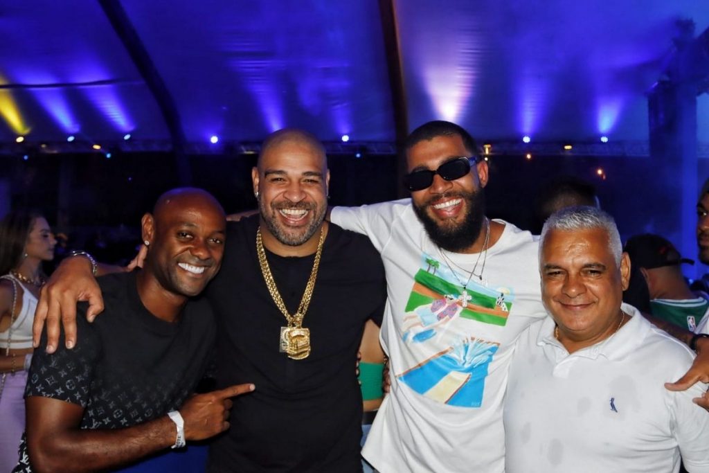 Vagner Love e Adriano Imperador