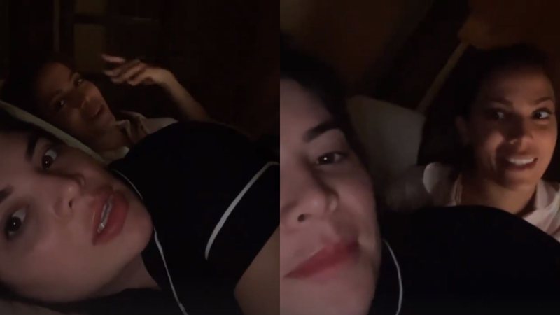 Anitta e Gkay nos stories