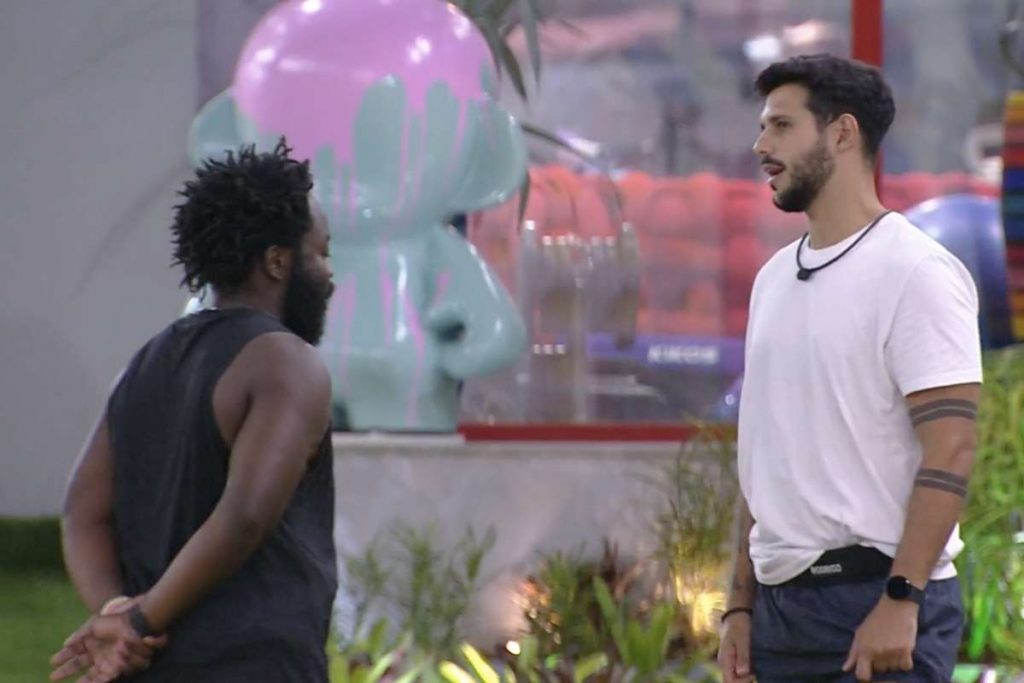 A última ação de Douglas como líder do BBB22 foi o veto para a Prova do Líder. Ele tirou o direito de Rodrigo competir pela coroa da semana.