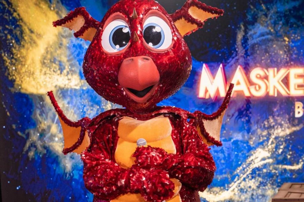 fantasia de dragão do the masked singer brasil