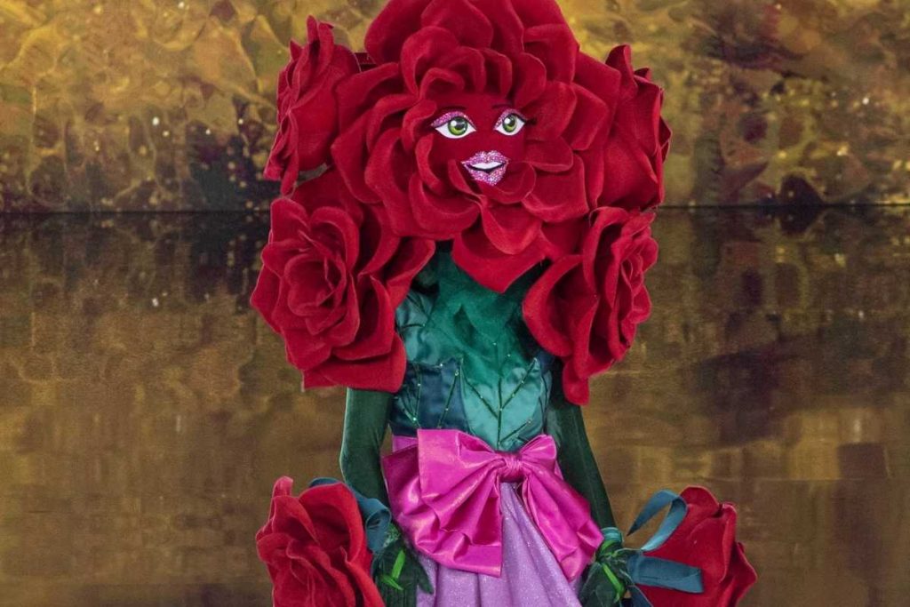 fantasia de rosa do the masked singer brasil