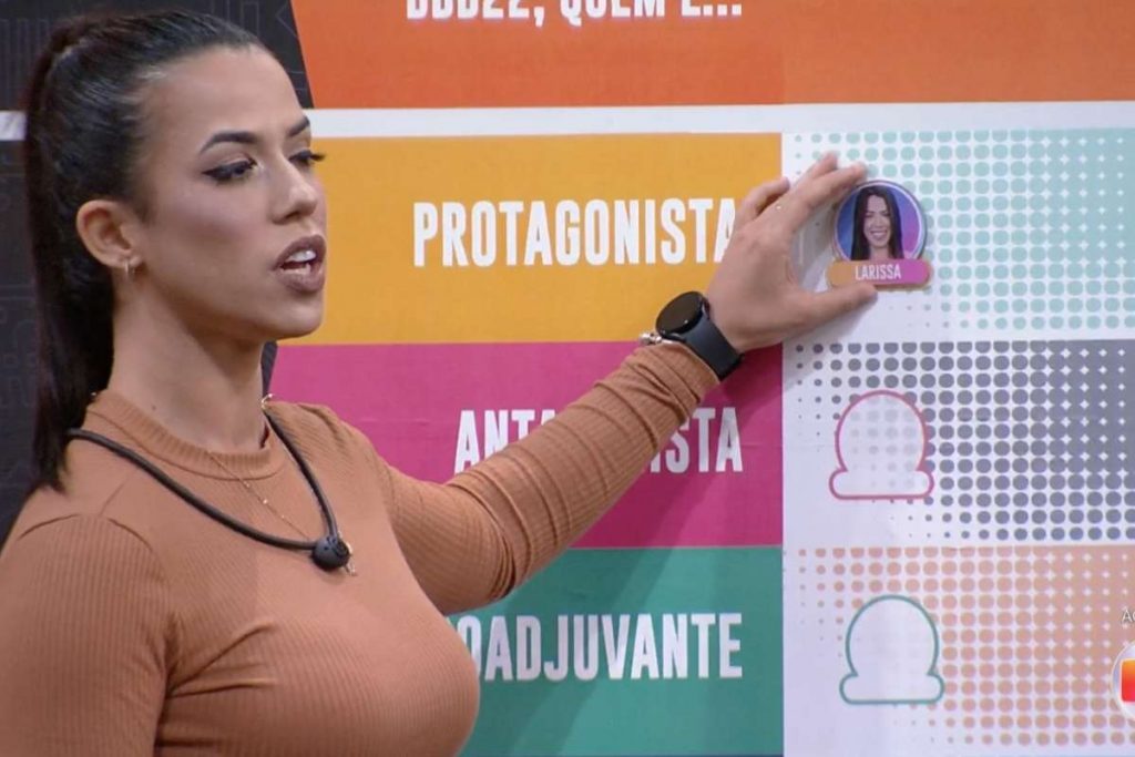 Larissa no jogo da discórdia