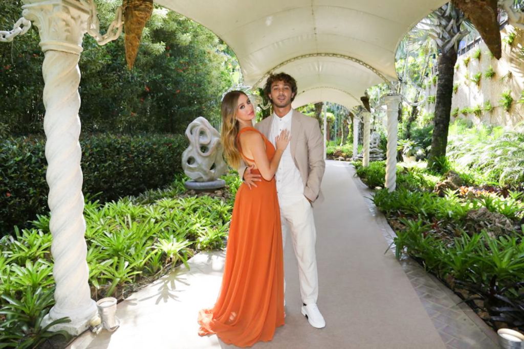 Duda Reis e André Luis Frambach em casamento de Erick Maia e Rafael Gomes