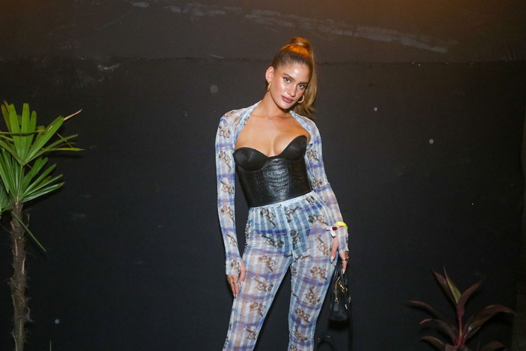 Laura Fernandez também curtiu o show