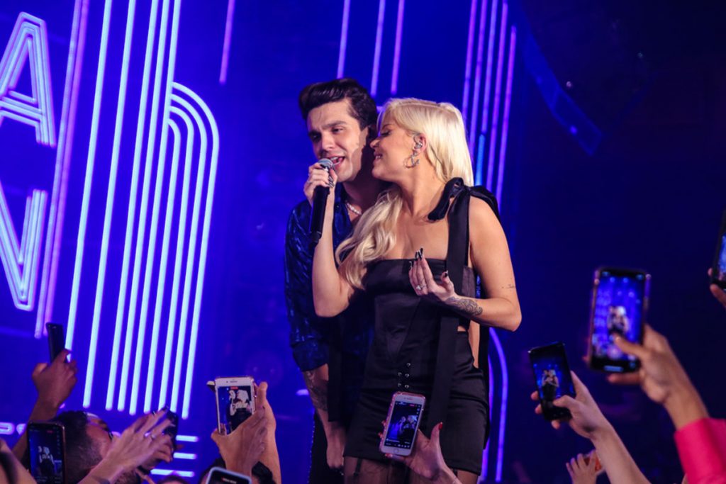Luan Santana cantou ao lado de Luísa Sonza