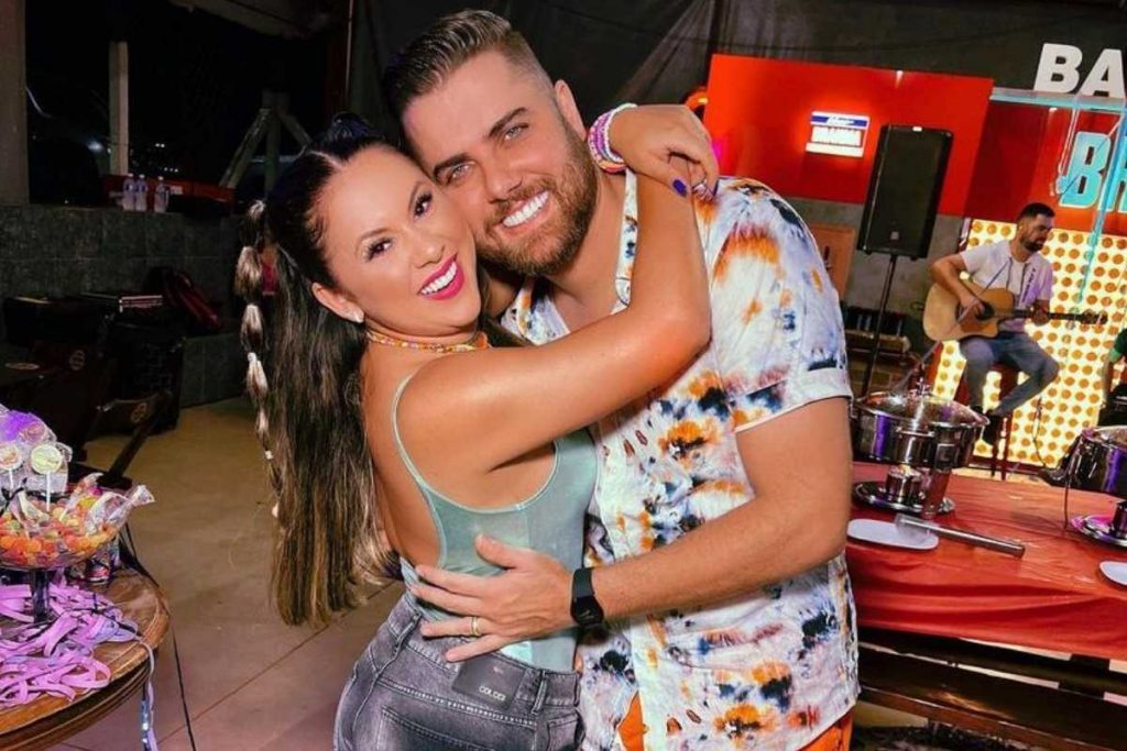natália toscanoe zé neto em festa de carnaval intimista