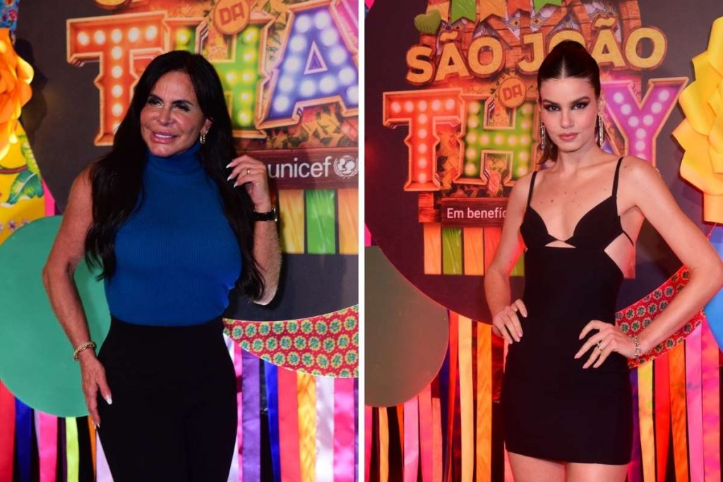 Gretchen e Camila Queiróz no São João da Thay