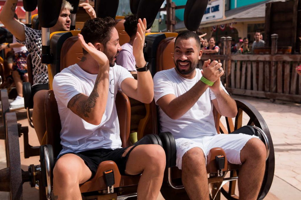 Famosos no Beto Carrero World