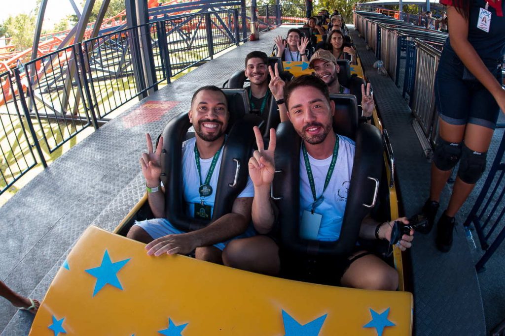 Famosos no Beto Carrero World