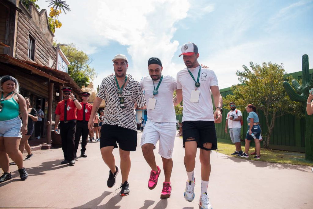 Famosos no Beto Carrero World