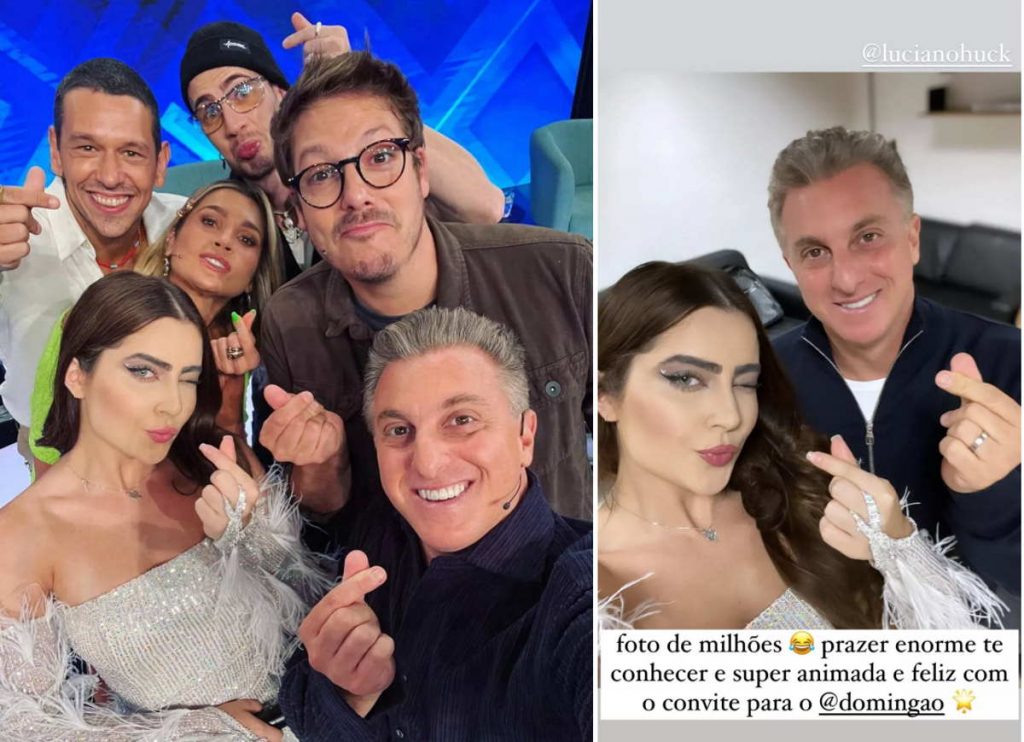 Jade Picon no domingao