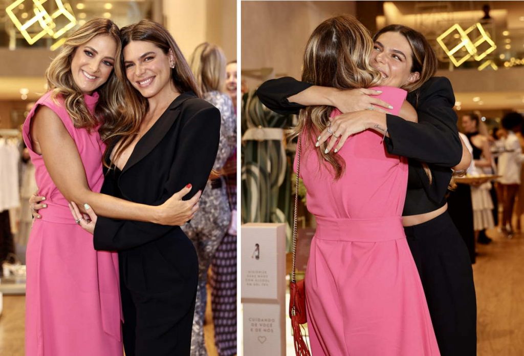 Ticiane Pinheiro e Mariana Goldfarb