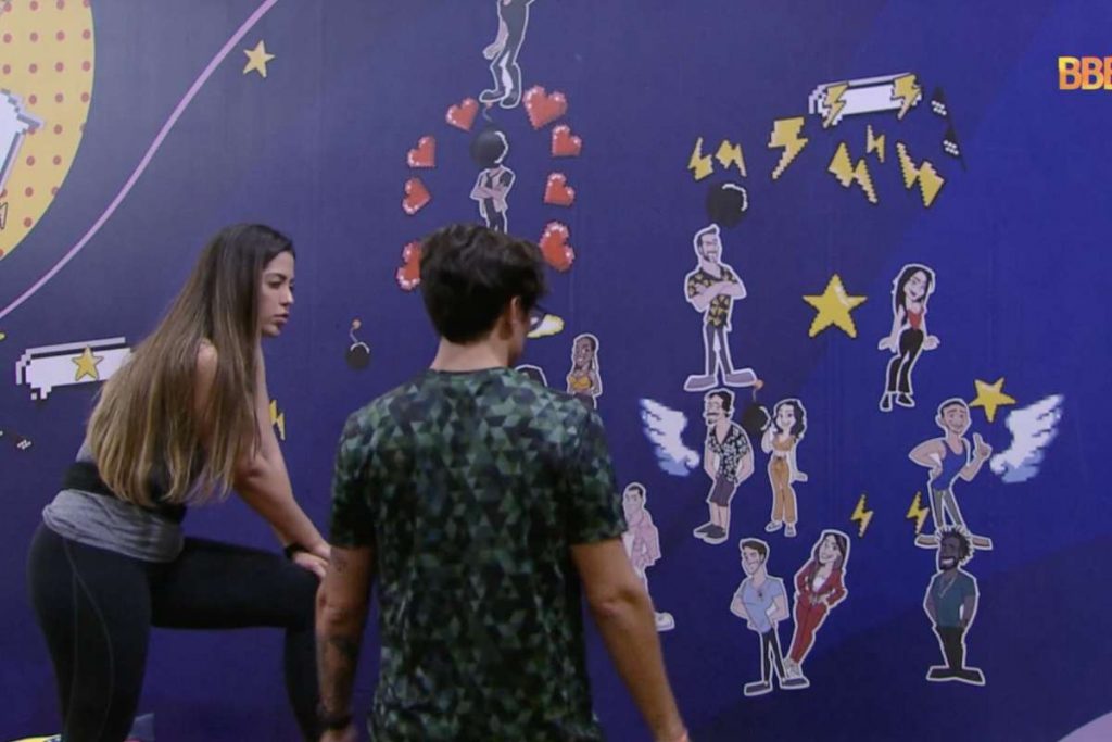 Em reunião de condomínio na academia, Jade, Laís e Eliezer escolheram o próximo alvo da semana do quarto lollipop, do BBB22