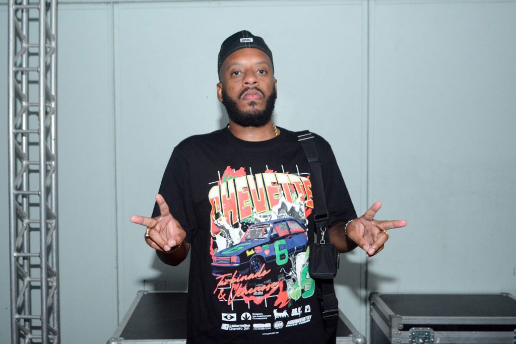 BK em evento para Marielle Franco