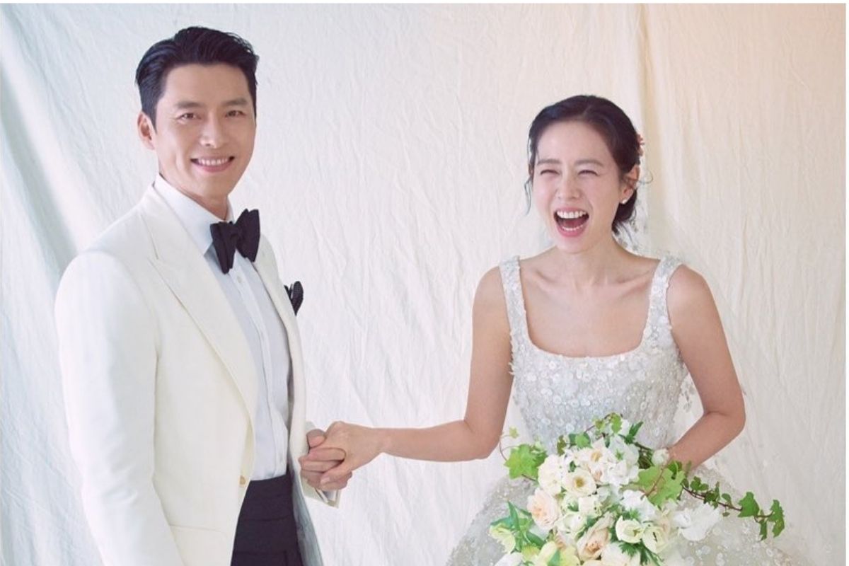 Son Ye-jin e Hyun Bin em casamento