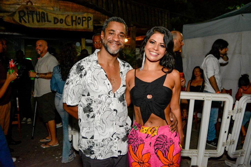 Fabio Neppo e esposa