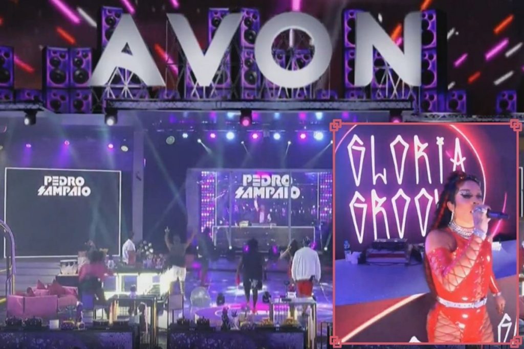 Fetsa Avon no BBB22 contou com show de Pedro Sampaio e Gloria Groove