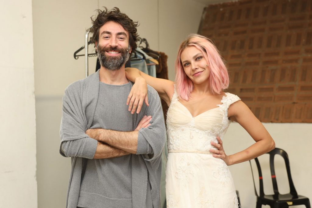 Louise D'Tuani e Rodrigo Pandolfo