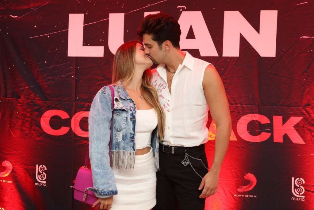 Luan Santana e a namorada, Izabella Cunha