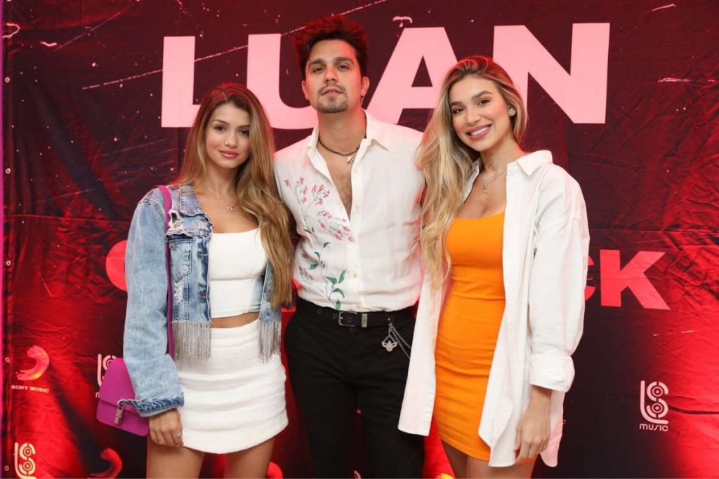 Luan Santana e a namorada, Izabella Cunha