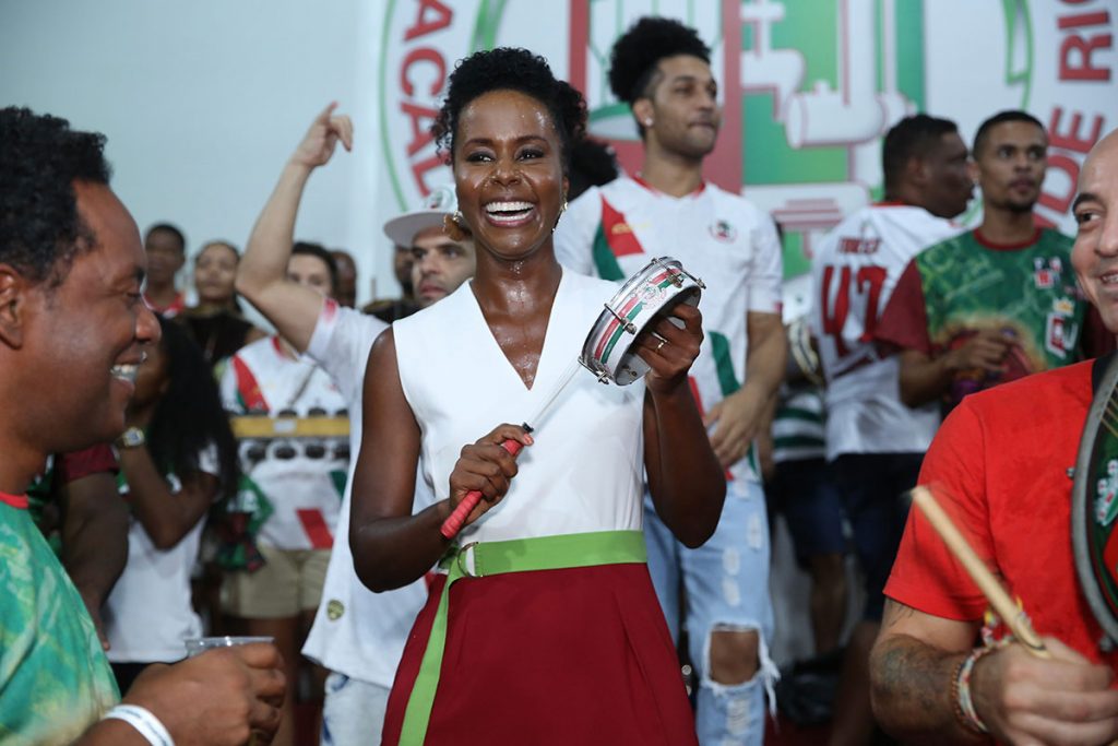 Maju Coutinho também marcou presença no evento