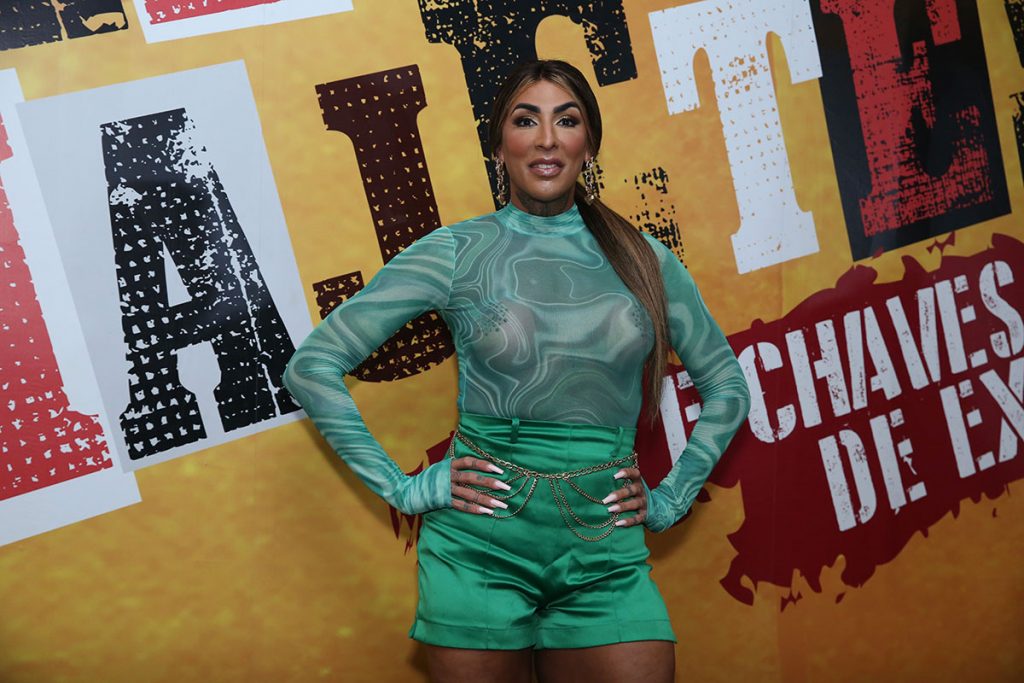 Pepita também marcou presença no evento de Carnaval