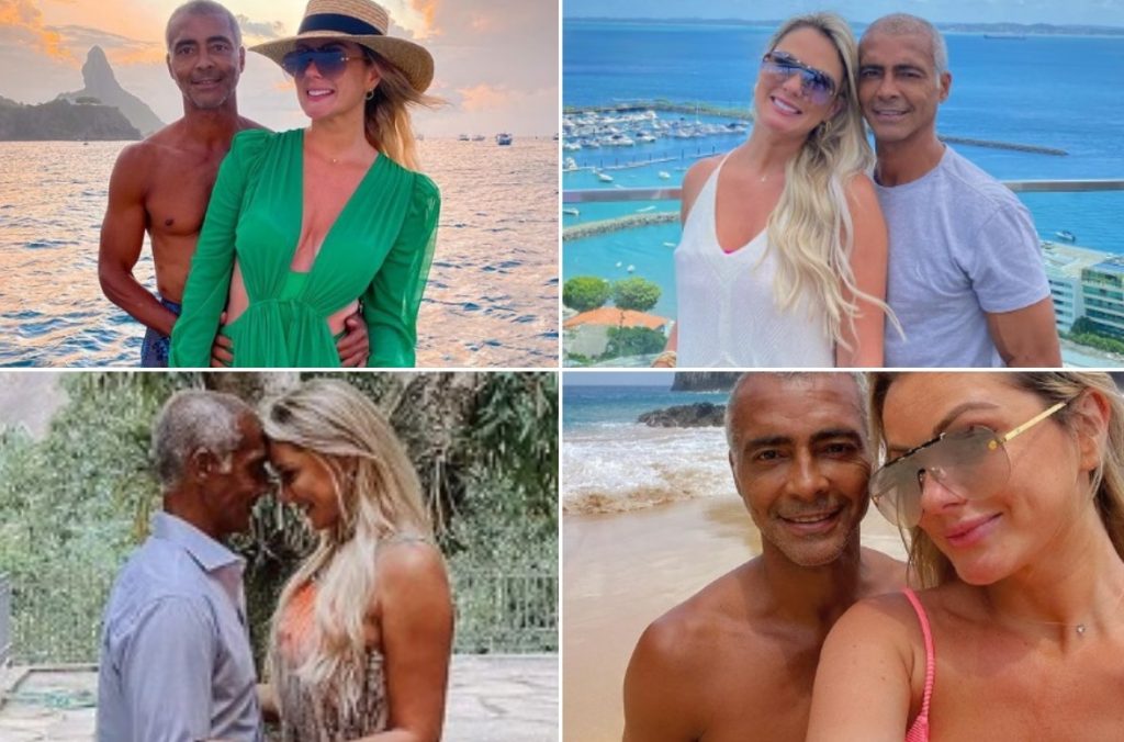 Romário e Marcelle Ceolin já dividem o mesmo teto: 