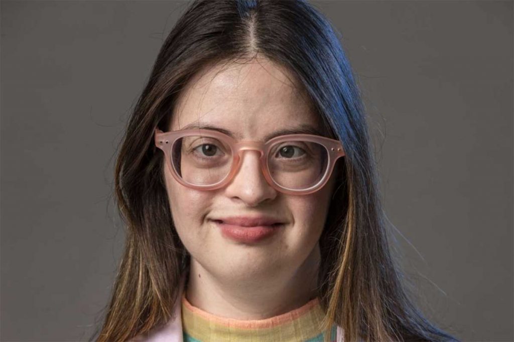 Mel (Samanta Quadro) em Um Lugar ao Sol