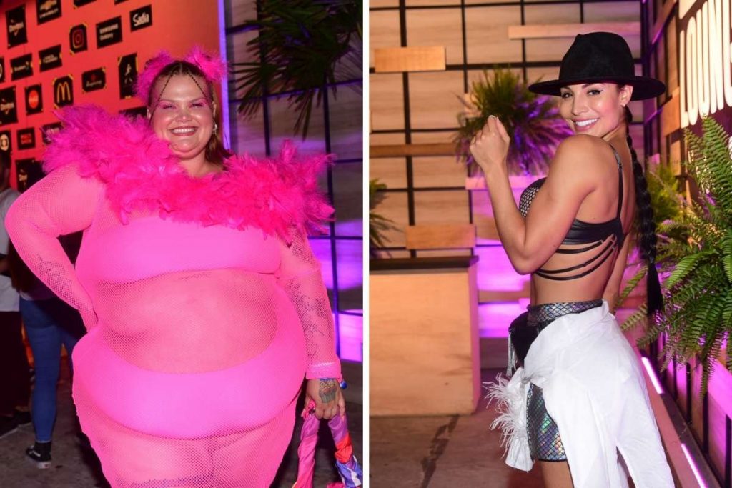 Thaiz Carla e Aline Mineiro.