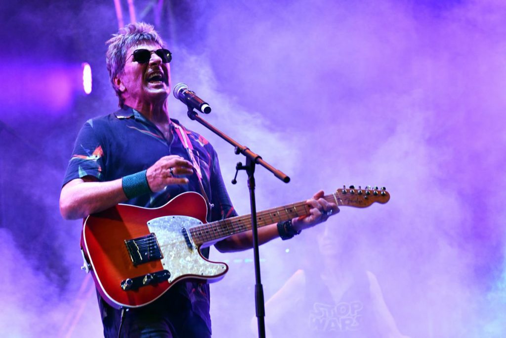 Evandro Mesquita em show da banda Blitz