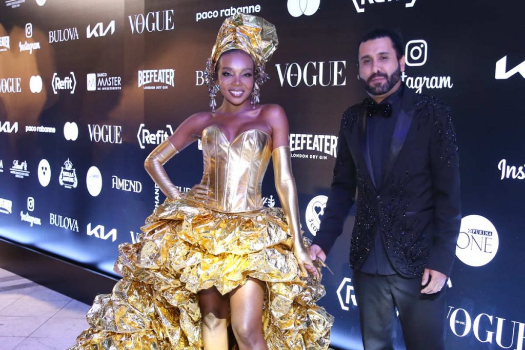 Thelma Assis no Baile da Vogue