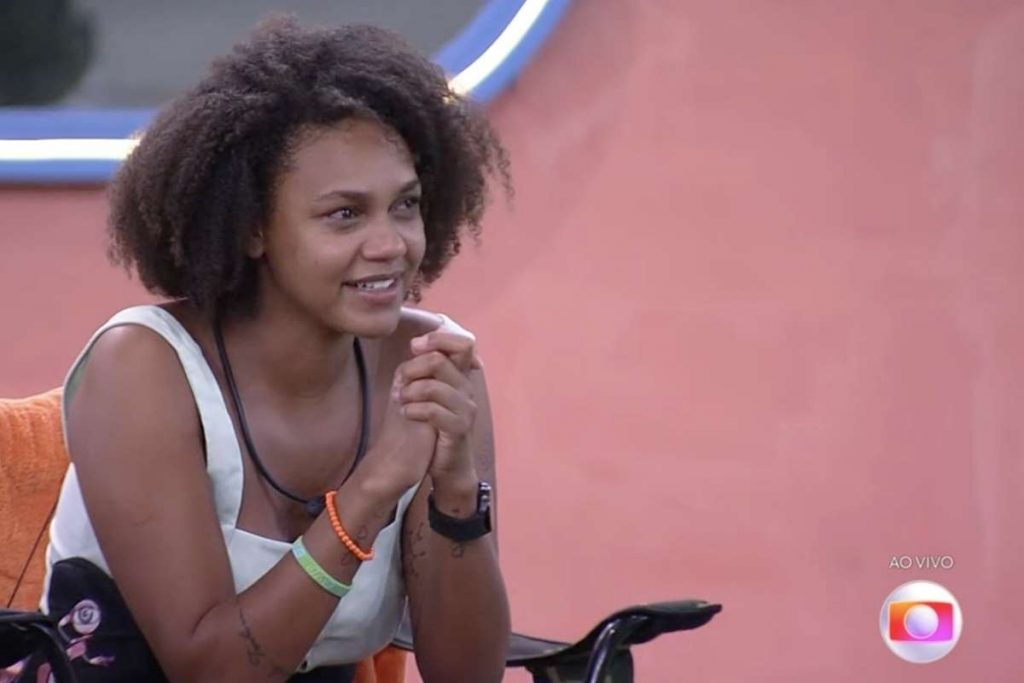 Jessi conversa com Douglas após eliminação de Natália do BBB22