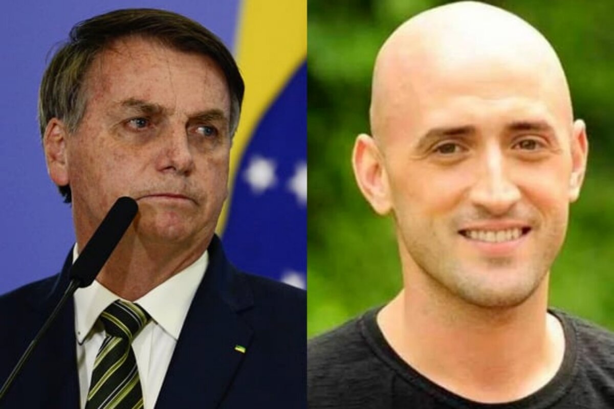 Jair Bolsonaro e Paulo Gustavo