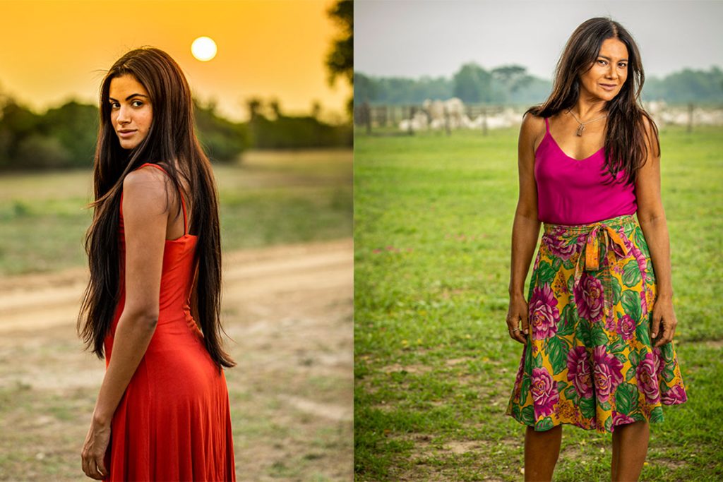 Filó (Letícia Salles/Dira Paes) em Pantanal