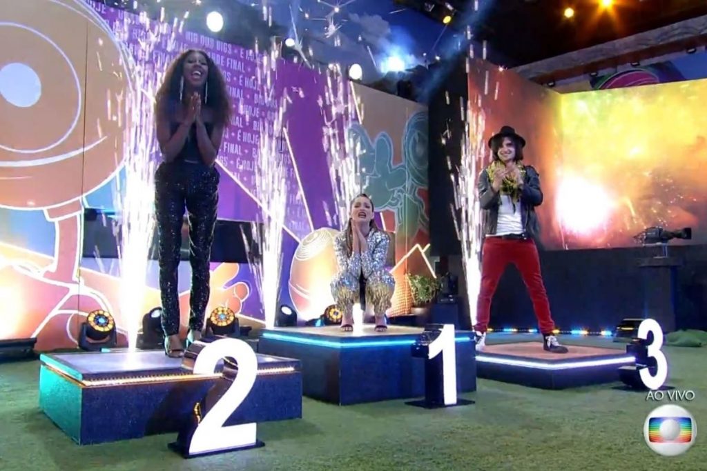 Final do BBB21 com Juliette, Camilla e Fiuk