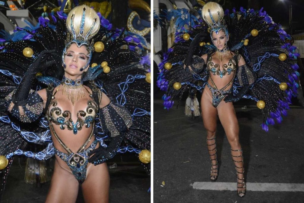 Gabi Martins é destaque de chão da Unidos de Vila Isabel