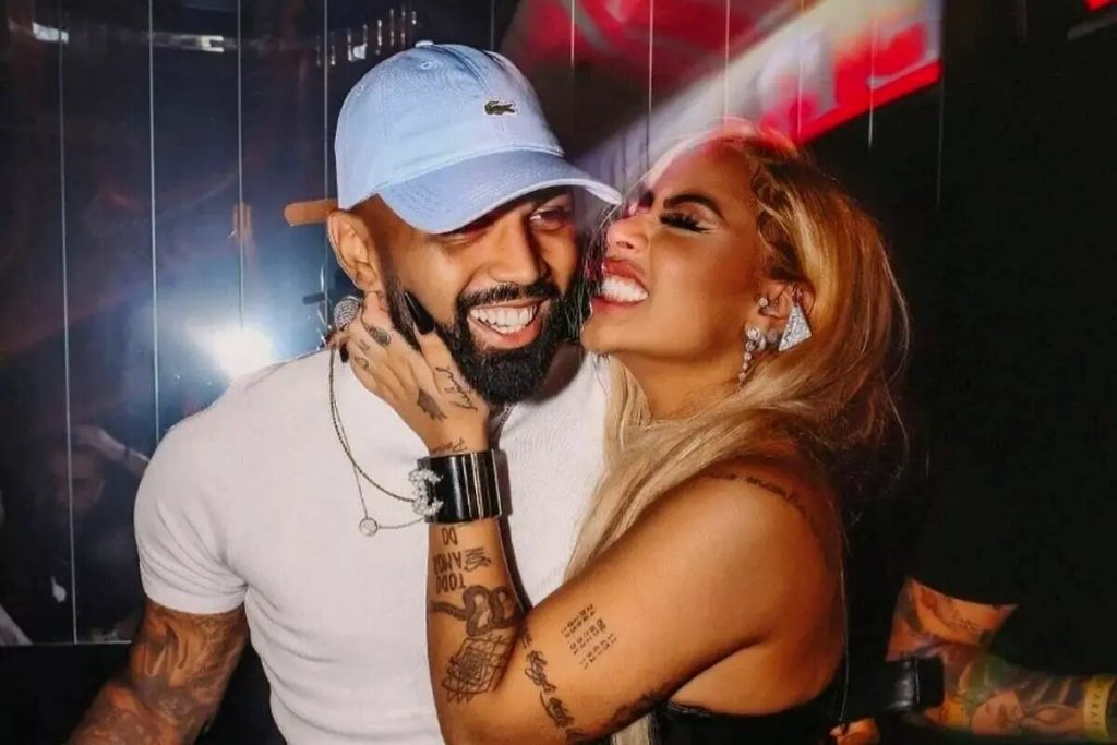 Gabigol e Rafaella Santos