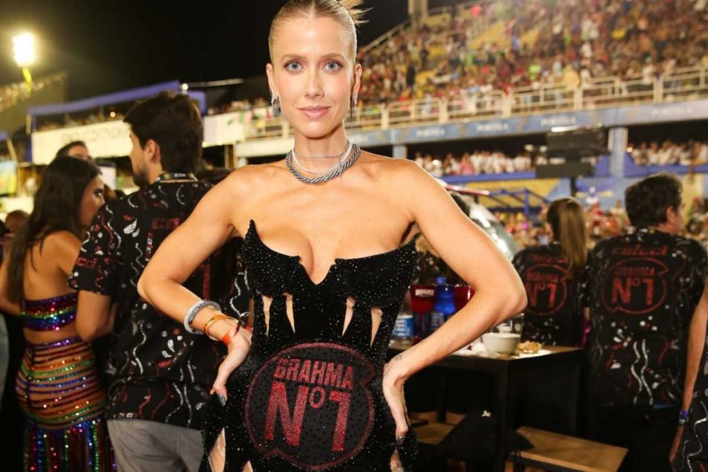 gabriela prioli curtindo camarote nº 1 da brahma na sapucaí