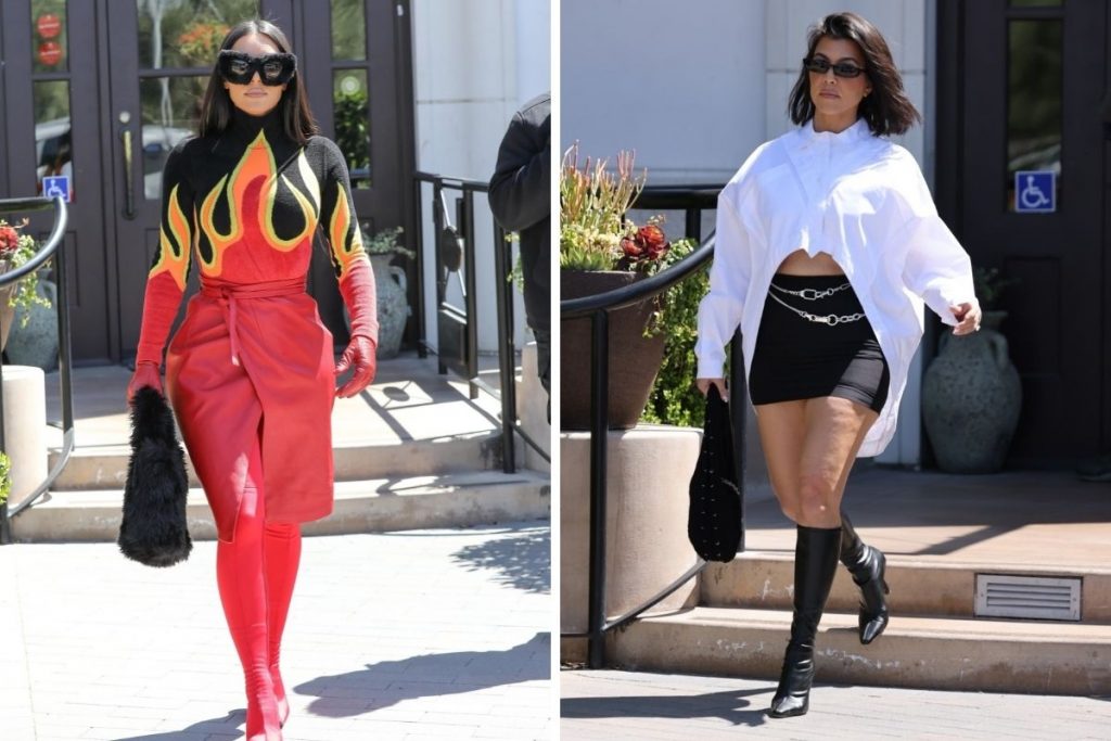 Kim Kardashian e Kourtney Kardashian