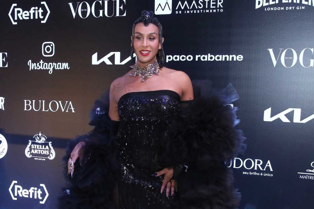 linn da quebrada no baile da vogue 2022